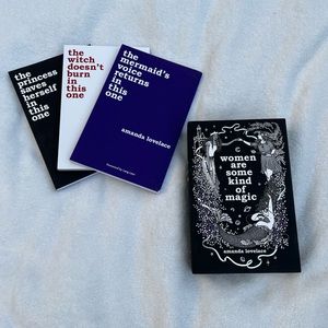 Women are Some Kind of Magic book set by Amanda Lovelace